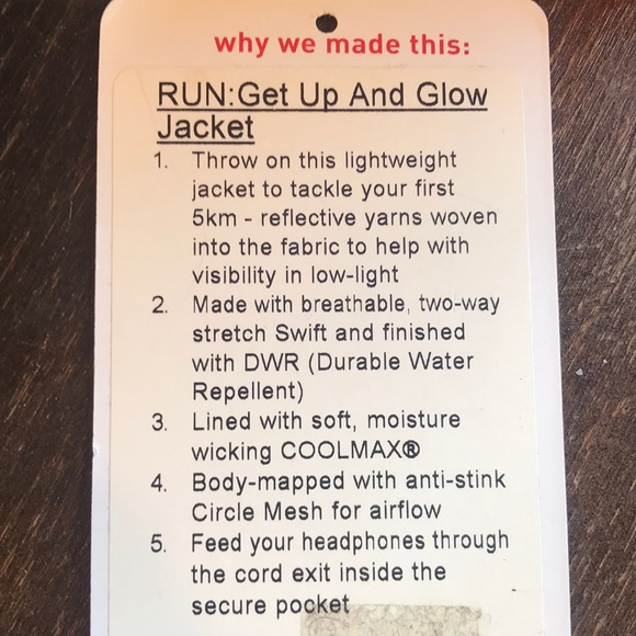 Lululemon 🦄 Get Up and Glow Jacket - Picture 2 of 8